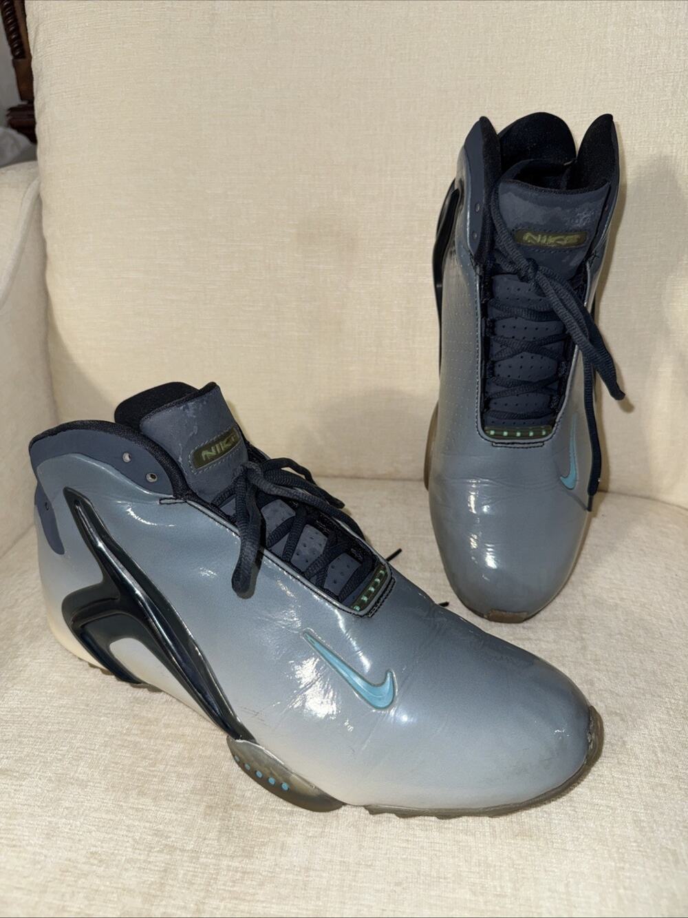 Nike Zoom Hyperflight Premium Shark Dark Armory Blue Shoes 587561-400 Men’s 12
